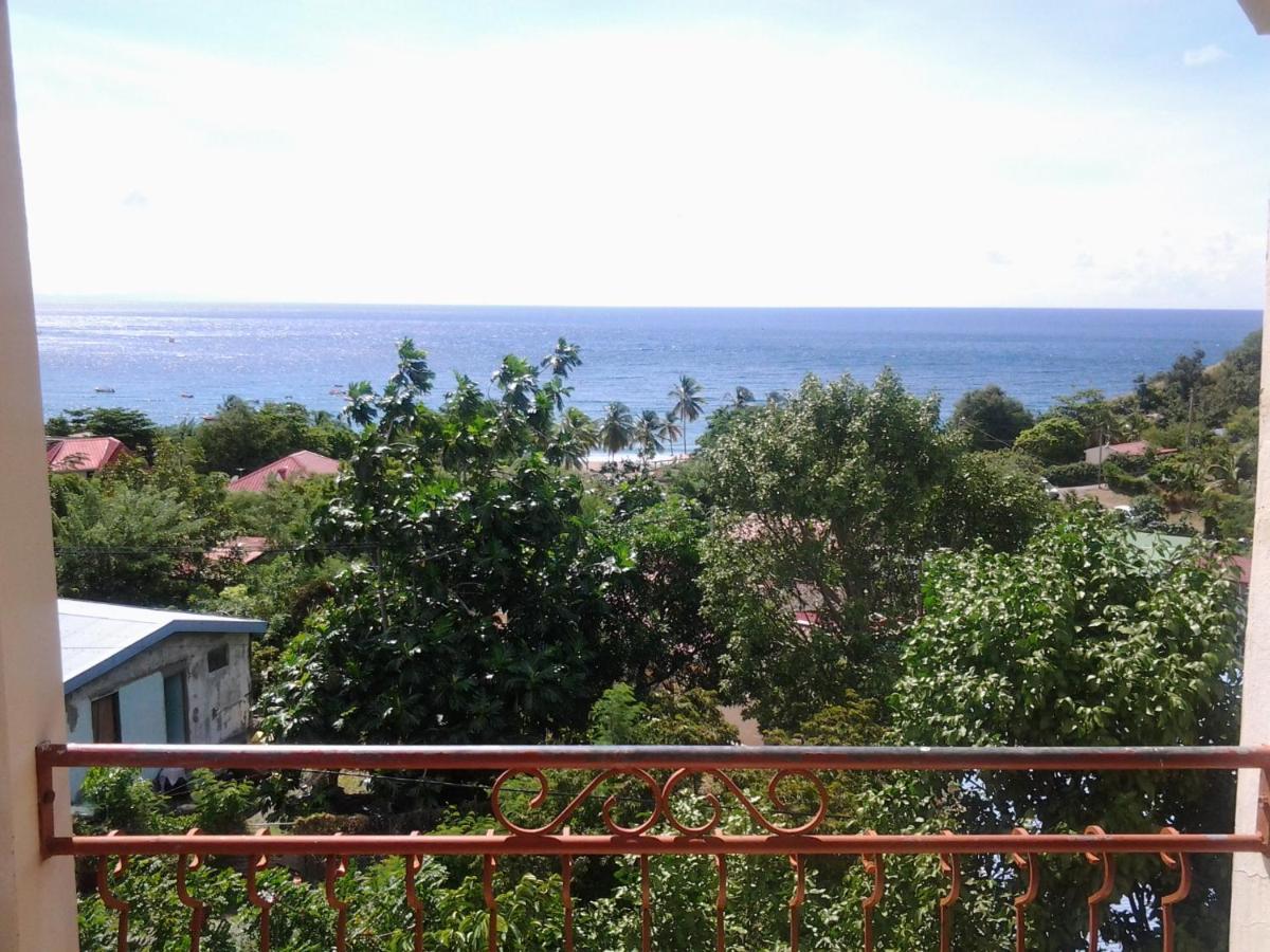 Appartement meublé vue/mer Les Anses-d'Arlet Exterior foto